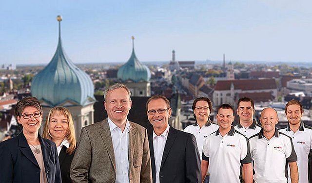 ISOTEC-Team in Augsburg