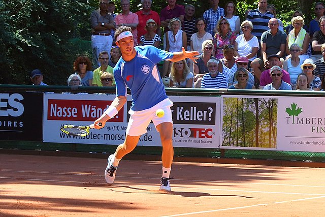 Abdichtungstechnik Morscheck - Marco Cecchinato - Tennis Blau-Weiß Krefeld - (c) SAMLA