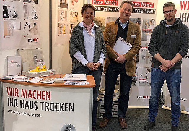 Die Experten für Feuchteschäden an Gebäuden auf der Messe in Ingolstadt