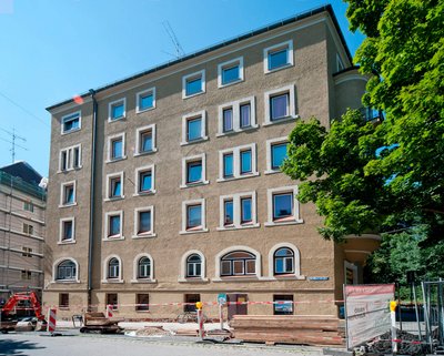 Stadtvilla München von innen abgedichtet Villa München